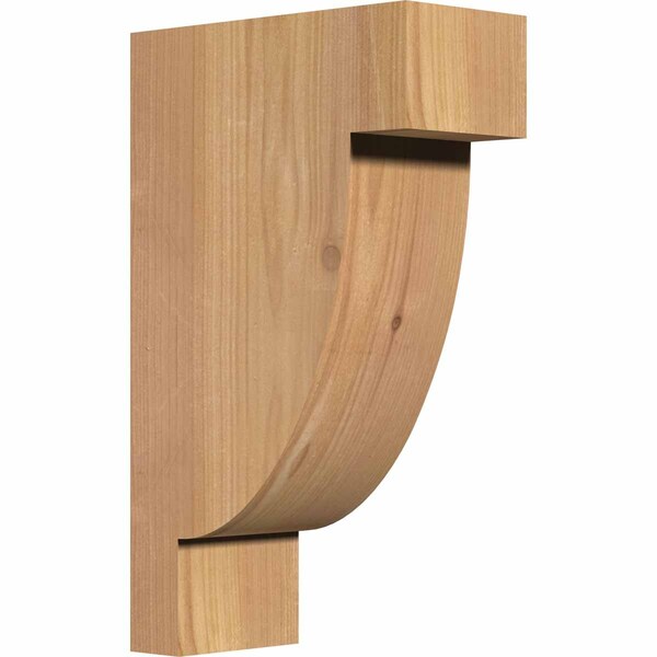 Ekena Millwork Alpine Smooth Corbel, Western Red Cedar, 5 1/2"W x 12"D x 20"H COR06X12X20ALP00SWR - main
